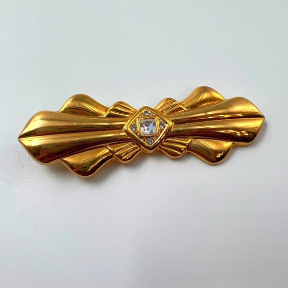 Unbranded Jewelry - Brooch Bow Pin Gold Women Jewelry